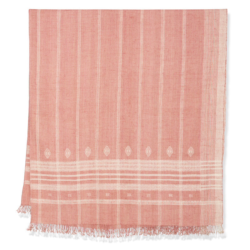 Couvre-lit indien original en rose