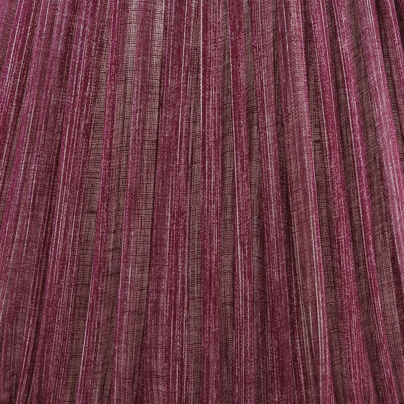 Abat-jour Fermoie en Dos à la Plaine Fuchsia