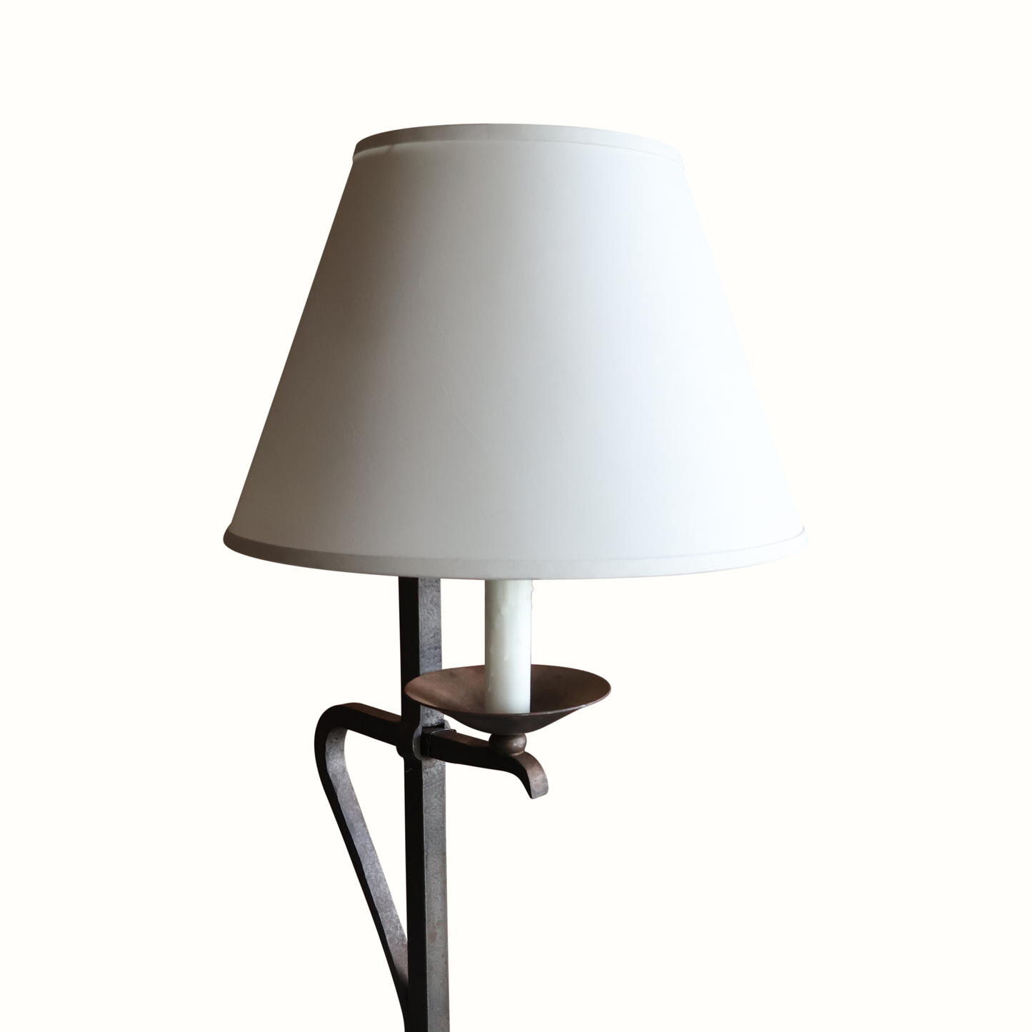 Lampadaire en fer forgé