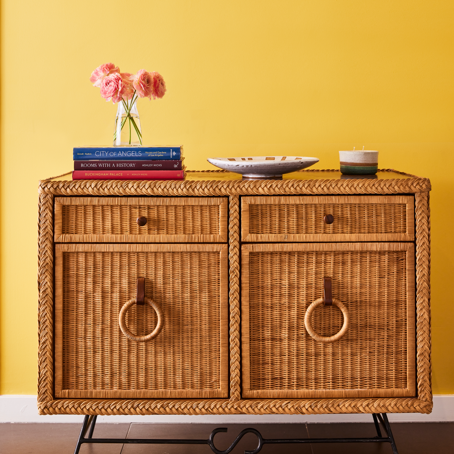 Armoire en osier