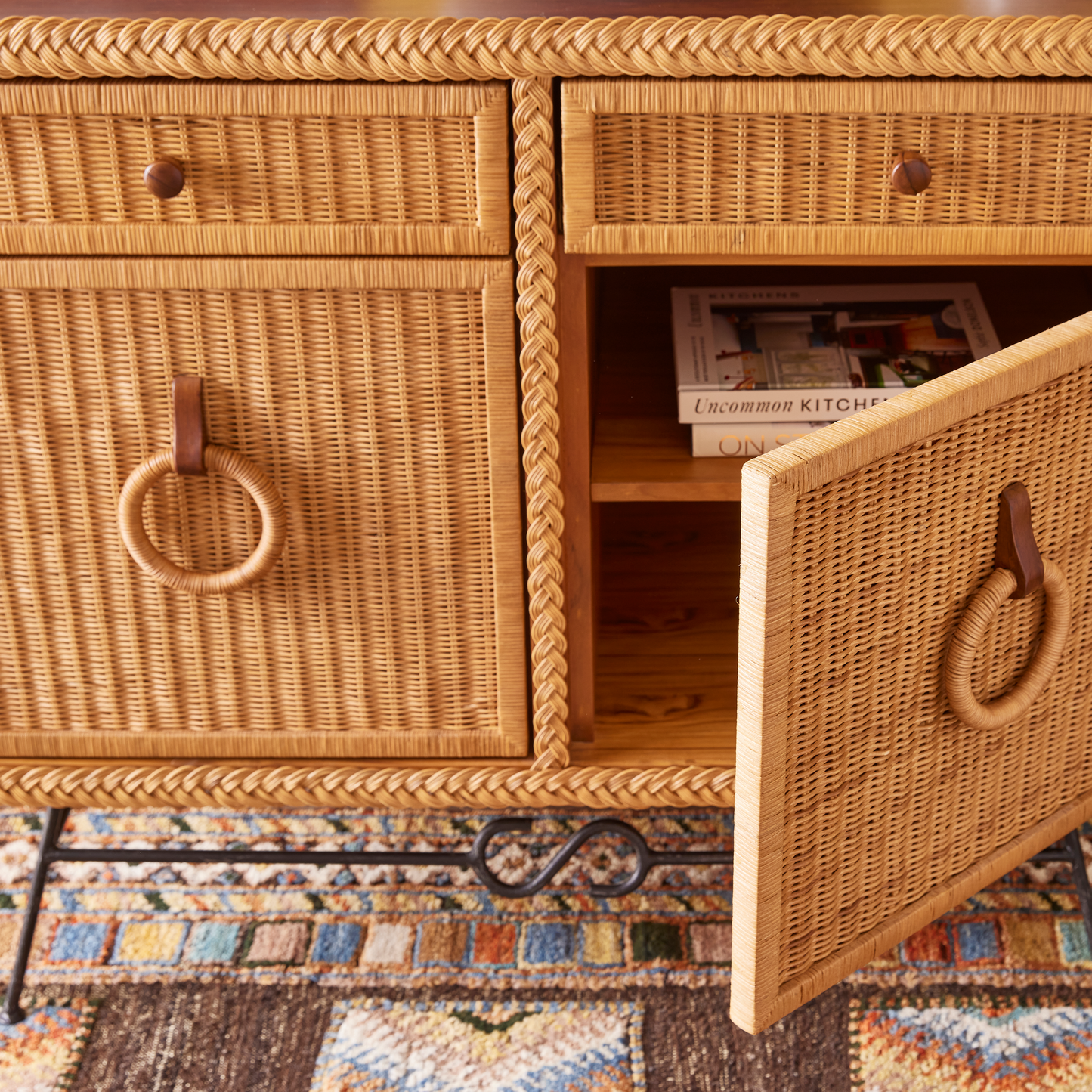 Armoire en osier