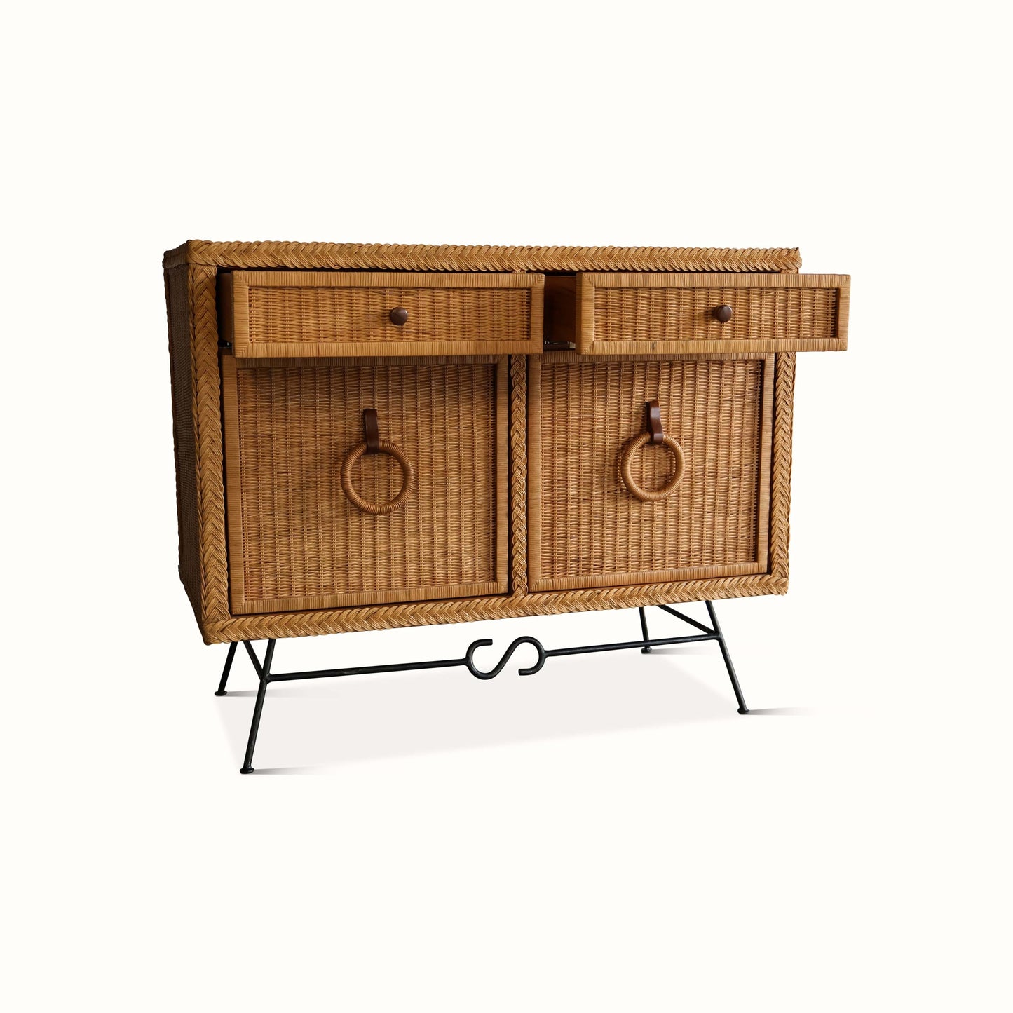 Armoire en osier
