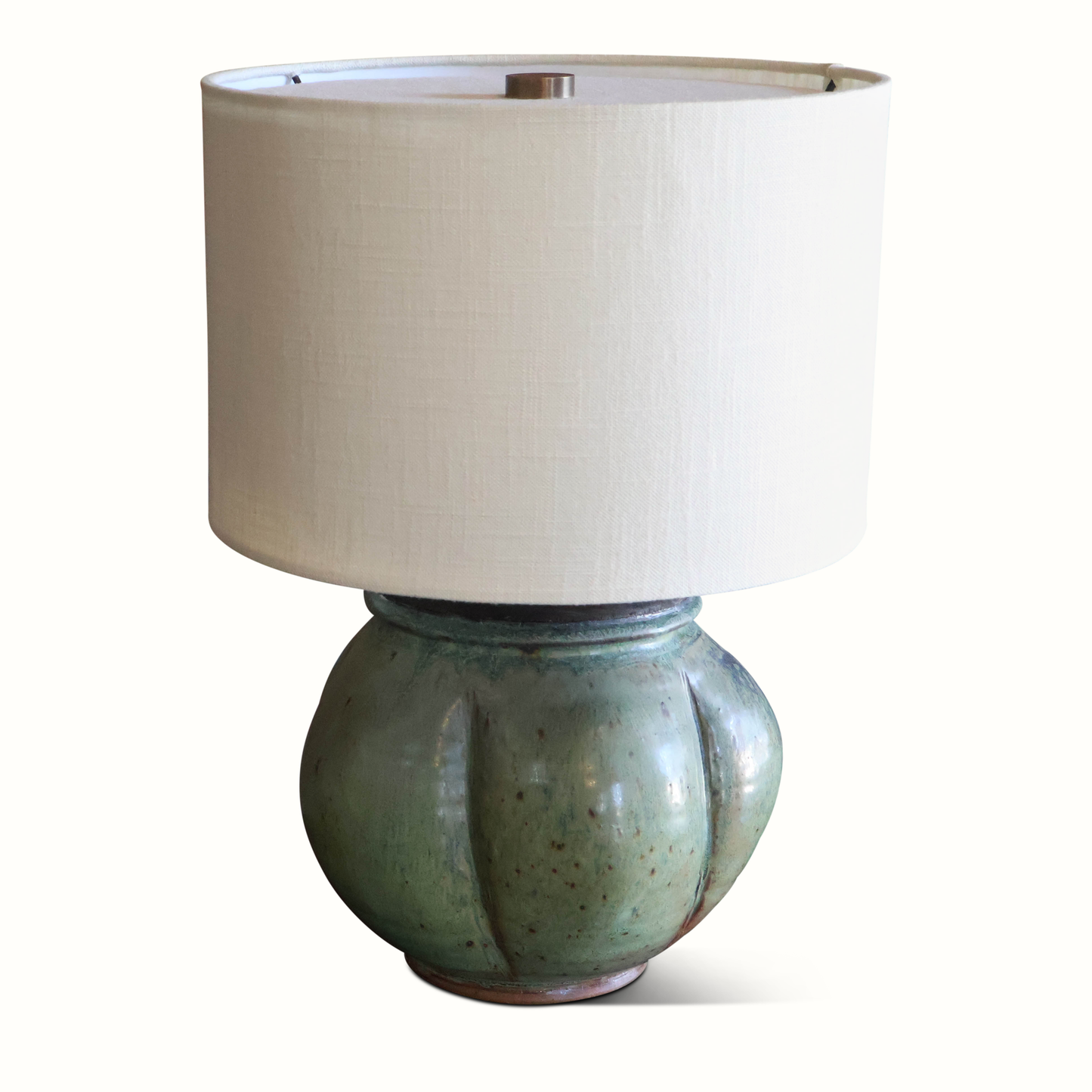 Lampe de poterie d'atelier en céramique