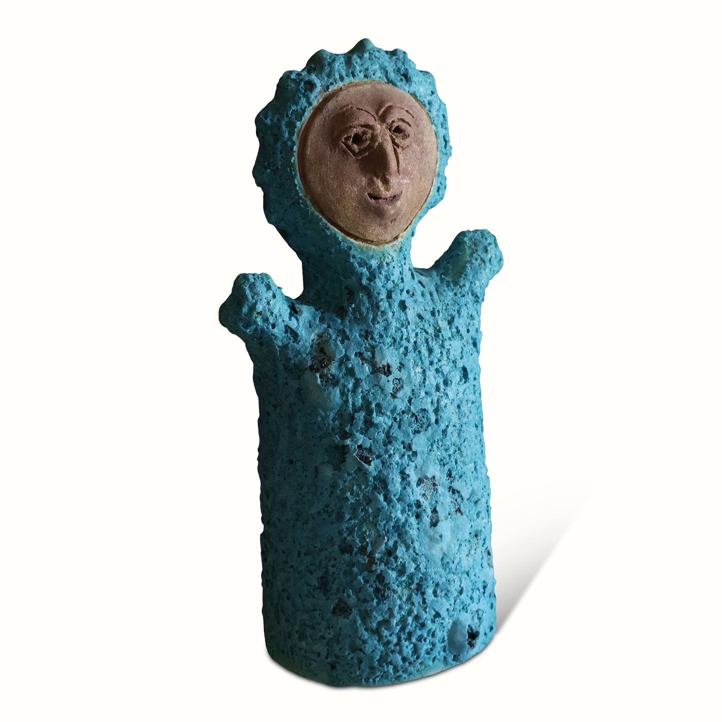 Sculpture en céramique « Sun Person » de Stan Bitters