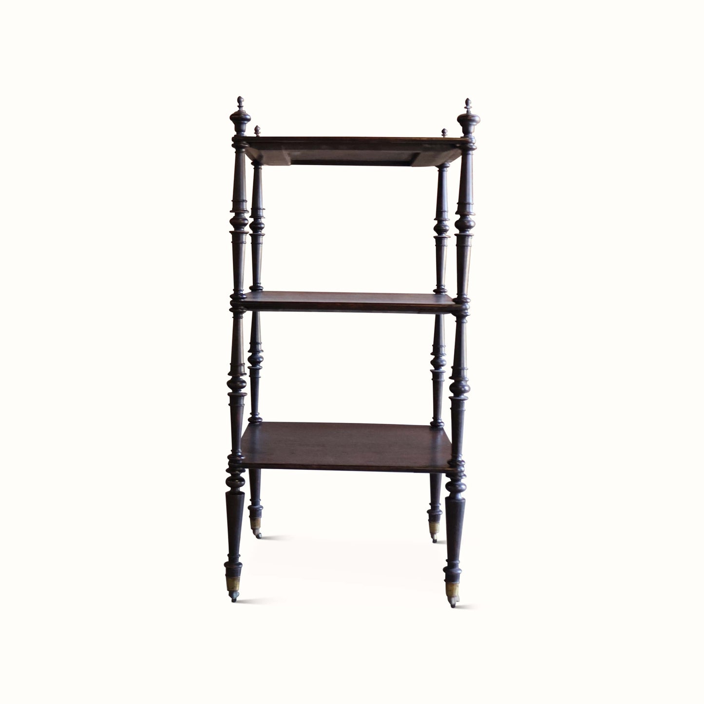 Table d'appoint à plusieurs niveaux en palissandre
