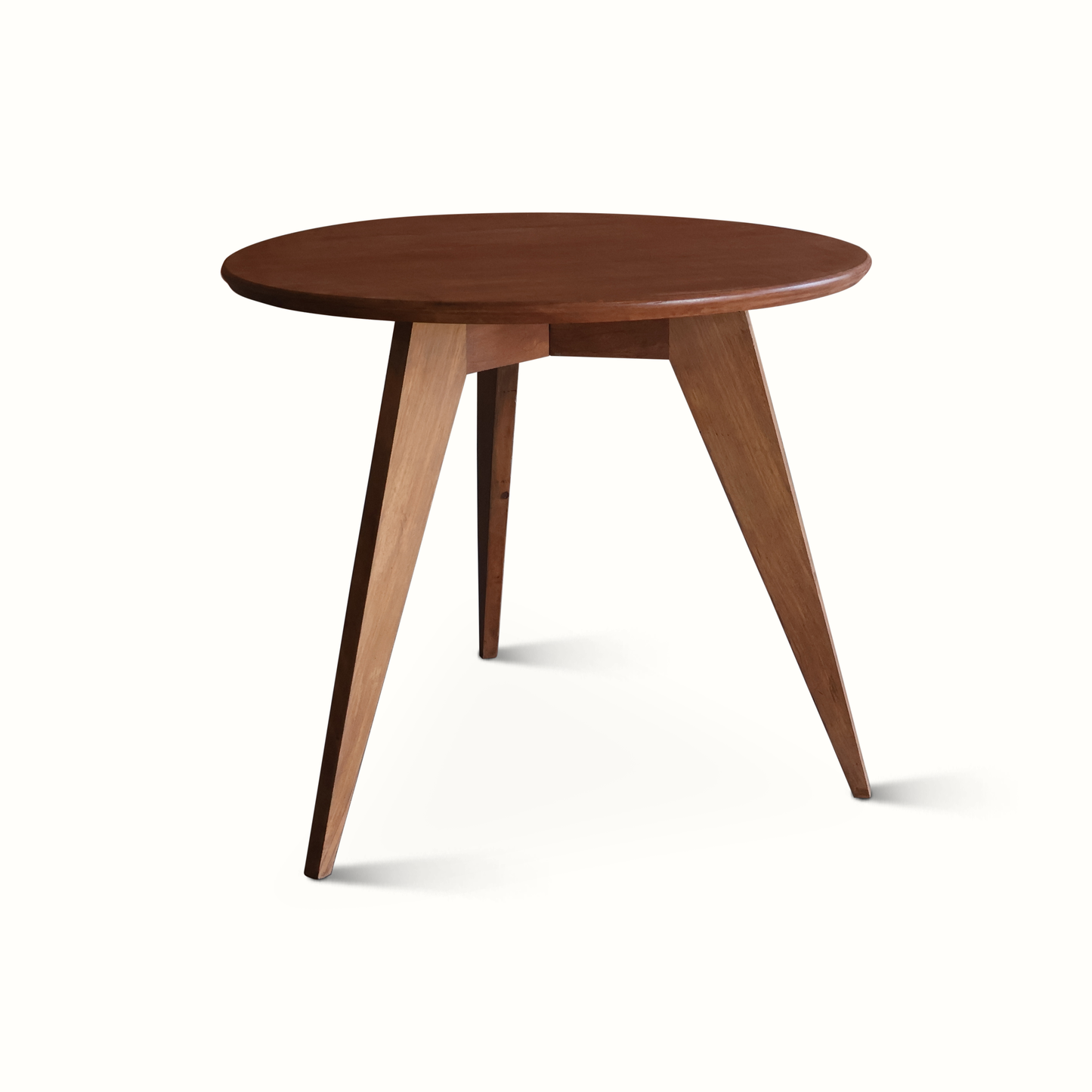 Table d'appoint italienne en bois des années 1950