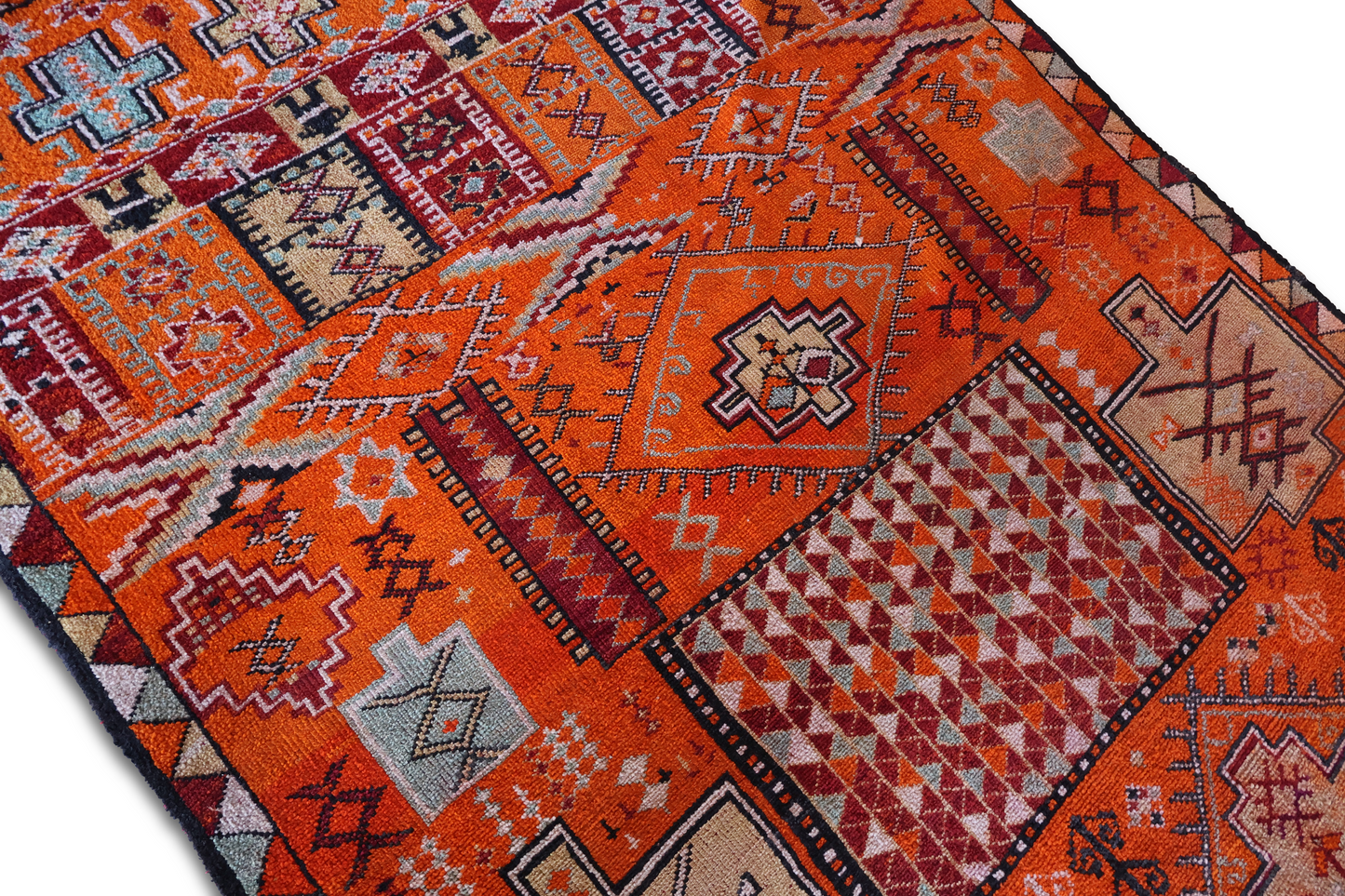 Tapis marocain des années 1970