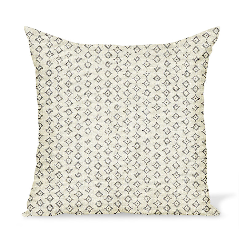 Coussin Kumbh en frêne/naturel de Peter Dunham Textiles