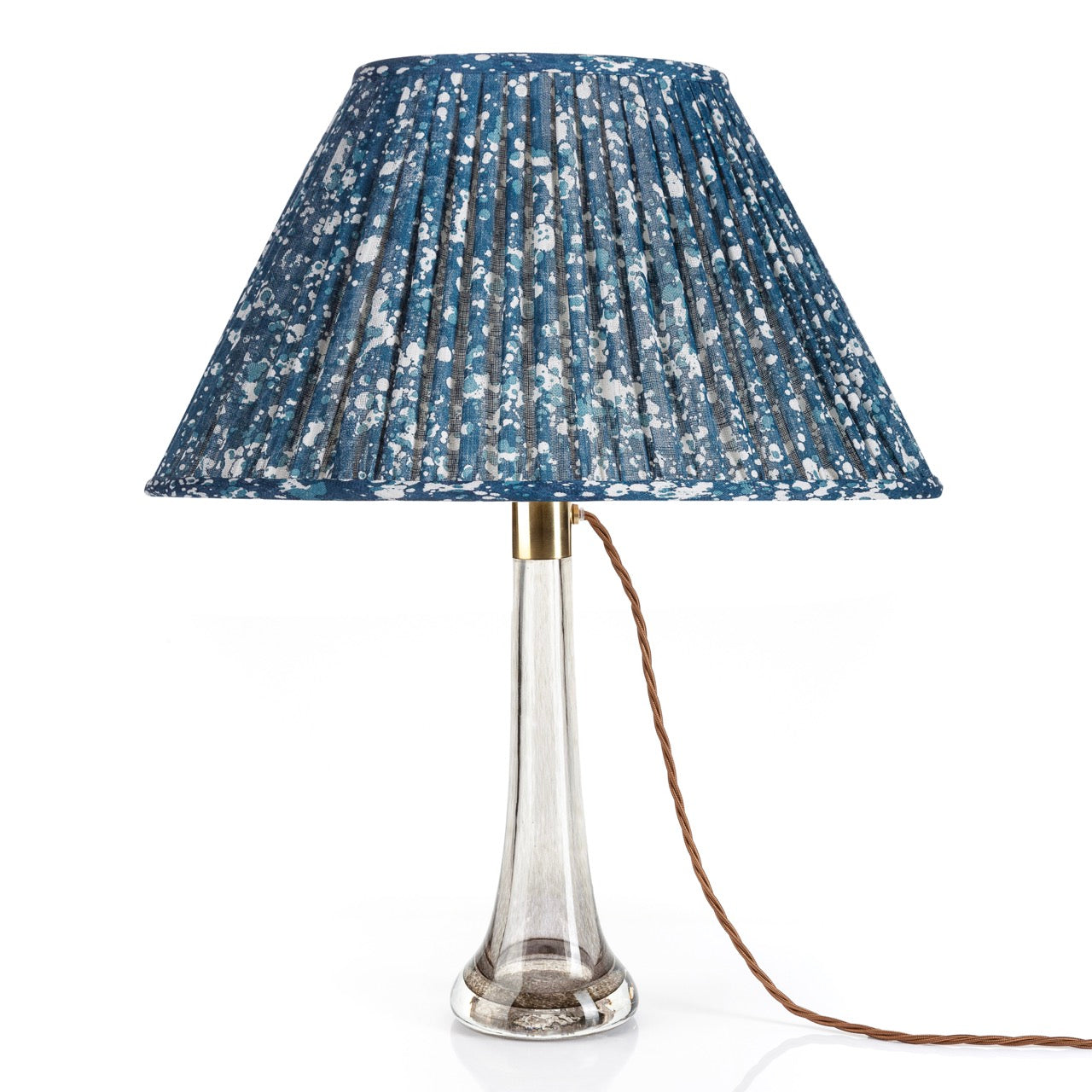 Abat-jour Fermoie en quartz bleu