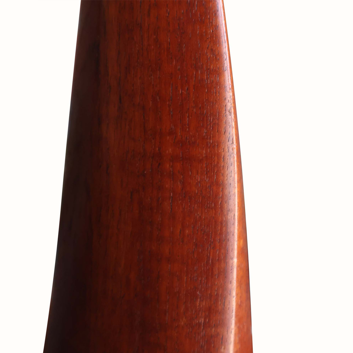 Lampe de table en teck sculpté, Danemark, années 1960