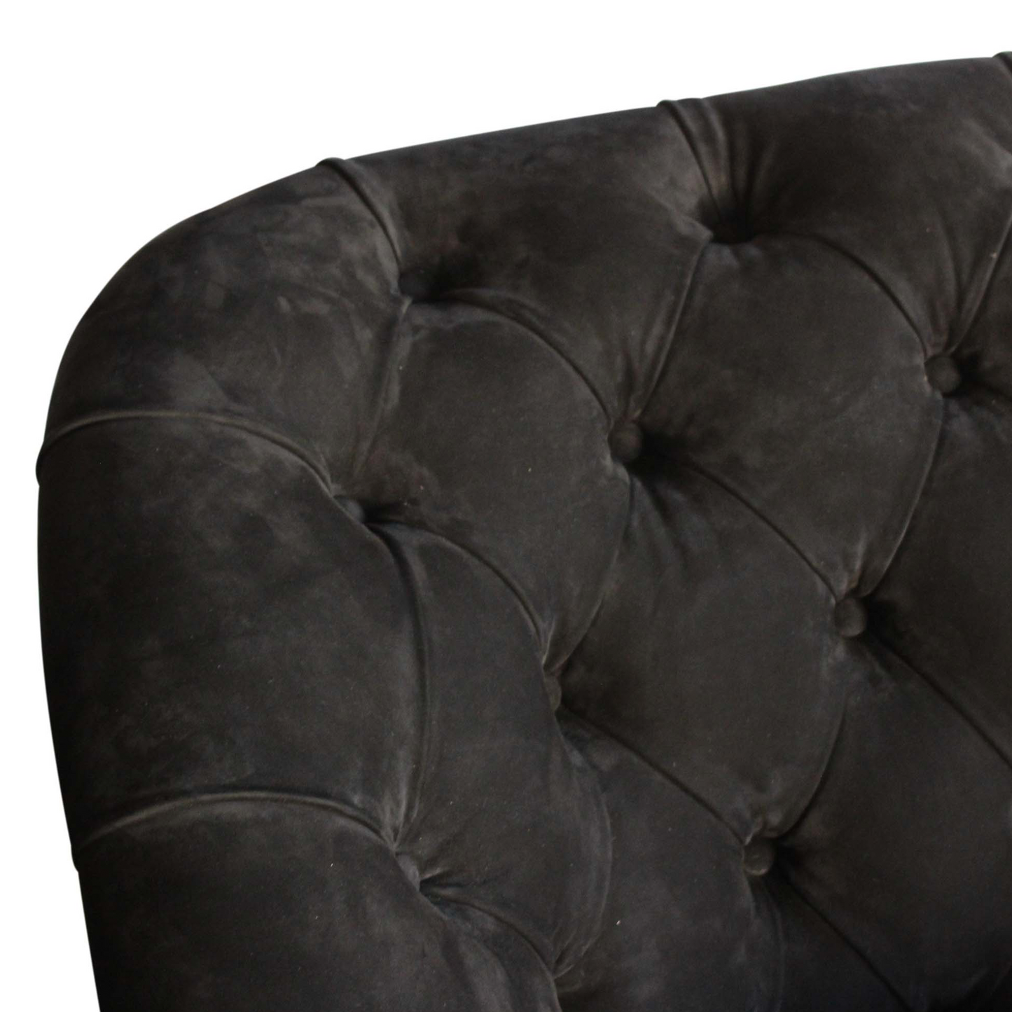 Paire de fauteuils club en cuir capitonné français des années 1940