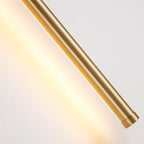 1-Light Black/ Gold/ Nickel Modern Long Linear Strip Wall Sconce Dimmable LED Bathroom Vanity Light