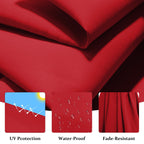 10ft Steel Crank Lift Hanging Offset Cantilever Umbrella