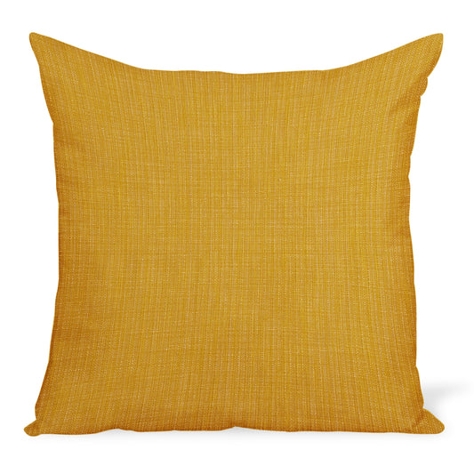 Coussin d'extérieur en toile tissée de Peter Dunham Textiles, couleur souci