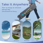 Gazebo de jardin renforcé escamotable avec rideau d'angle élégant - 13 x 13 pi