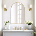 Bathroom Arch Aluminum Wall Mirror Vanity Mirrors