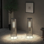 2 Pack Outdoor Solar Light Floor Lamps