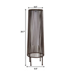 2 Pack Outdoor Solar Light Floor Lamps