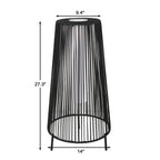 2 Pack Outdoor Solar Light Floor Lamps