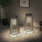 2 Pack Outdoor Solar Light Floor Lamps