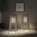2 Pack Outdoor Solar Light Floor Lamps