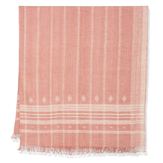 Couvre-lit indien original en rose