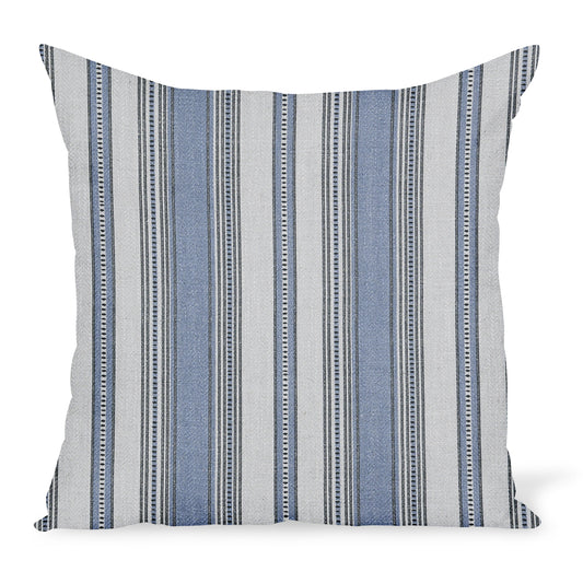Peter Dunham Textiles Dhurrie en acier/naturel