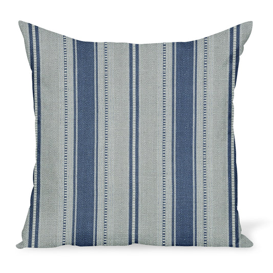 Peter Dunham Textiles Dhurrie en bleu/océan