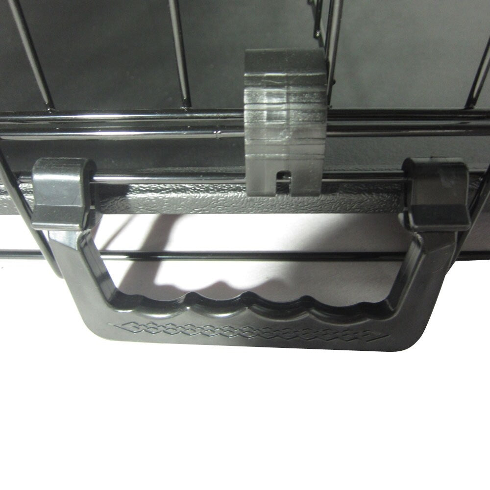 24 to 48 Pet Kennel Cat Dog Folding Steel Crate Animal Playpen Wire Metal