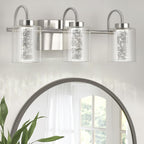 3/4/5/6 Light Brushed Nickel Bathroom Light Fixtures