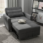 Canapé-lit 3 en 1 réglable, canapé-lit gigogne, convertible et pliable pour salon