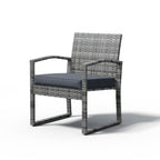 3-pc. Outdoor Cushioned Wicker Chat Set