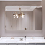 Framed Wall Mounted Bathroom Vanity Mirror