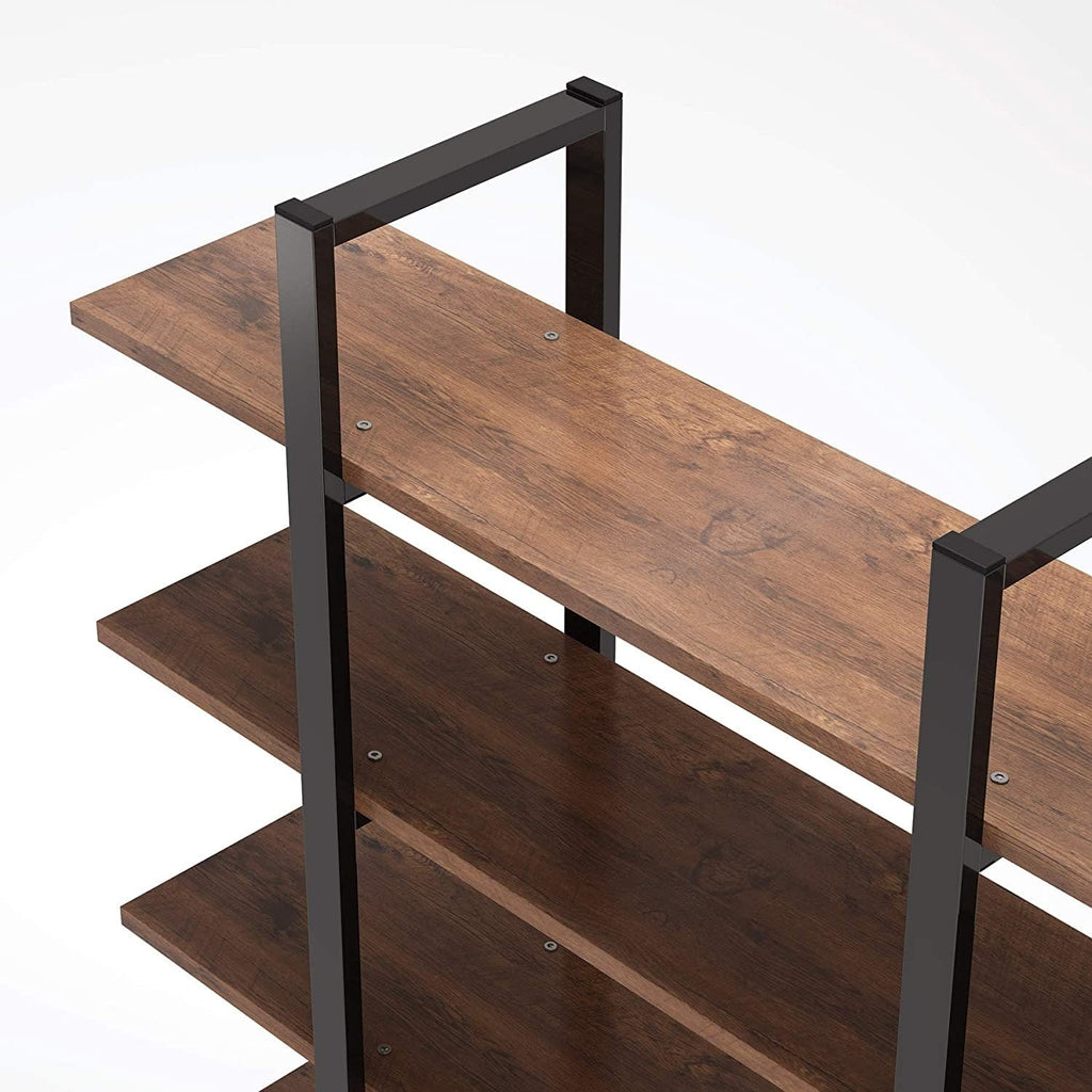 Bibliothèque à 5 niveaux, style industriel vintage