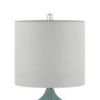 Ellipse Curved Gourd Glass Table Lamp, Set of 2