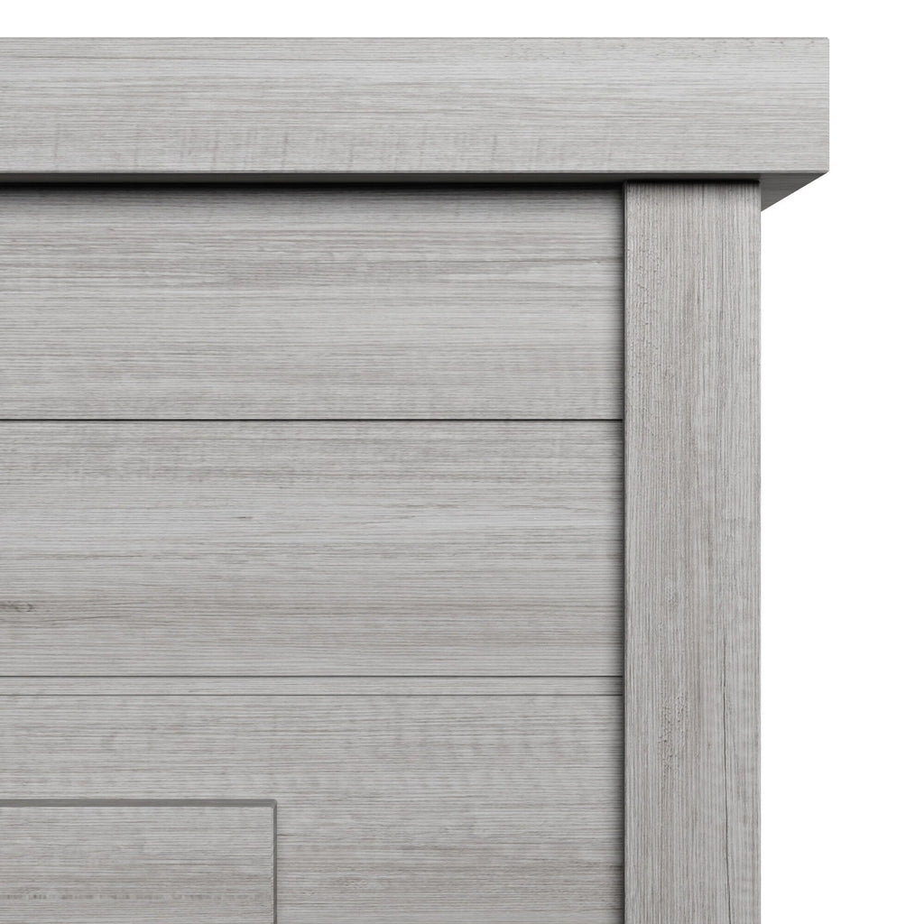 52 Manteau mural à clin avec insert de cheminée 3D