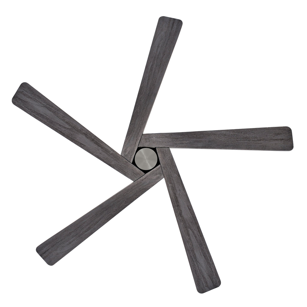 Ventilateur de plafond d'intérieur WINGBO 54 pouces avec moteur à courant continu sans éclairage - N/A