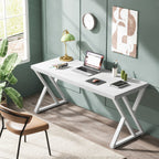 Bureau d'ordinateur robuste 55 pouces, bureau de bureau