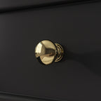 Buffet blanc laqué de 59,1 pouces, style contemporain et moderne du milieu du siècle