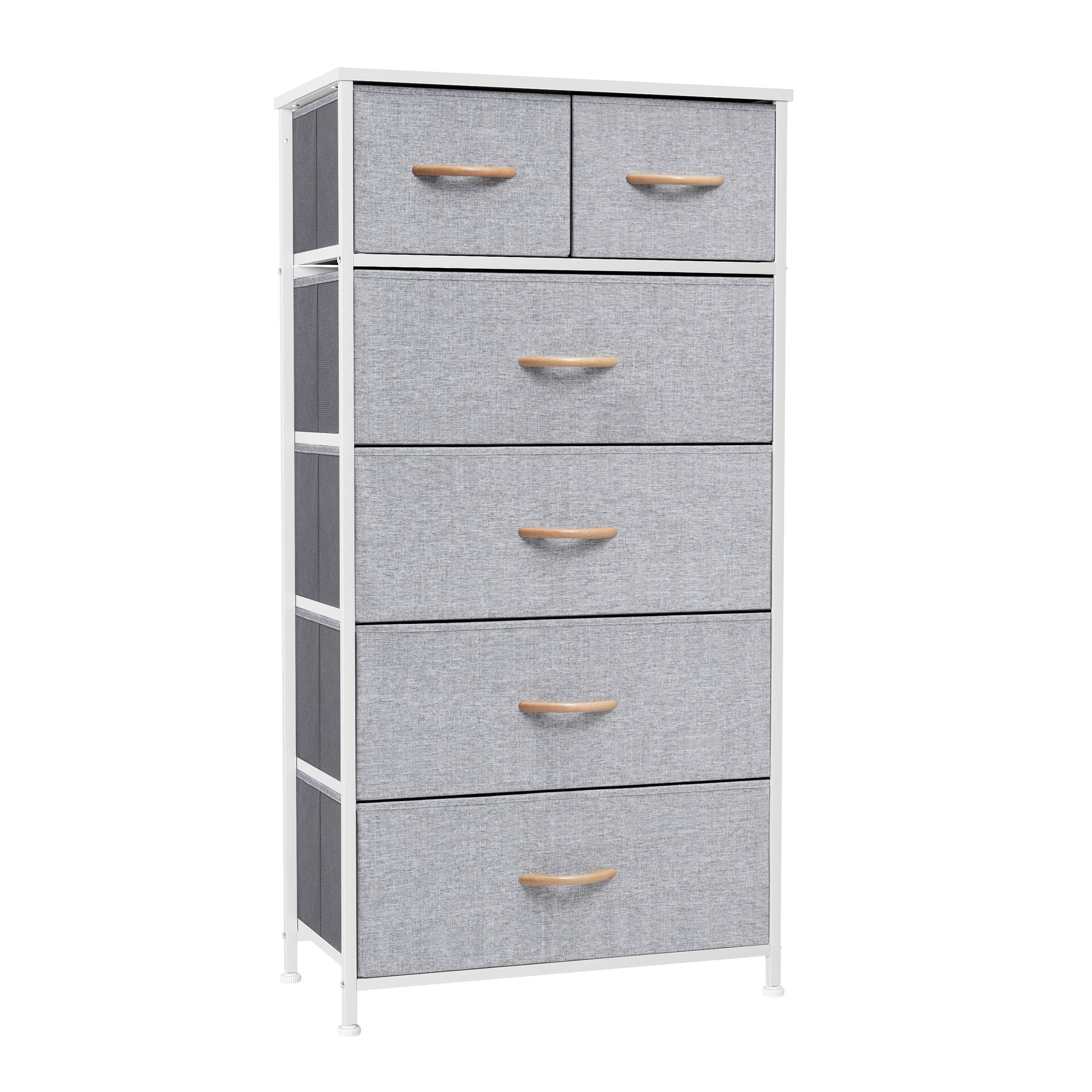 6-drawer Chest Vertical Dresser Storage Tower by Crestlive Products