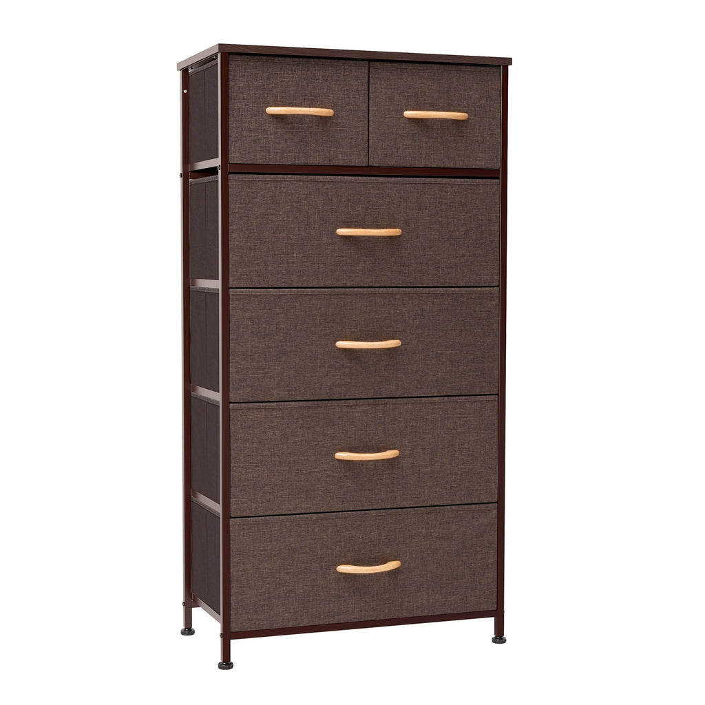 6-drawer Chest Vertical Dresser Storage Tower by Crestlive Products