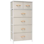 6-drawer Chest Vertical Dresser Storage Tower by Crestlive Products