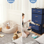 6-drawer Chest Vertical Dresser Storage Tower by Crestlive Products