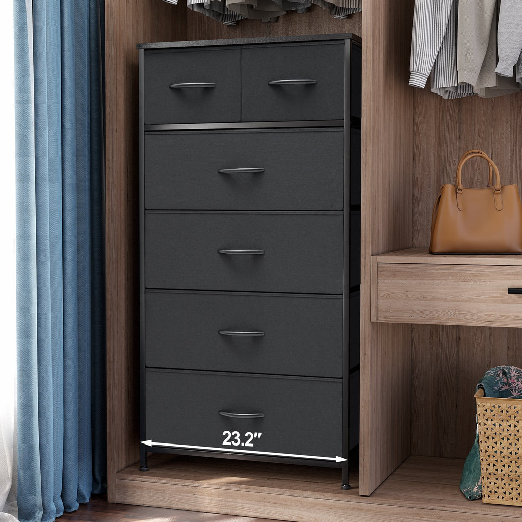 6-drawer Chest Vertical Dresser Storage Tower by Crestlive Products