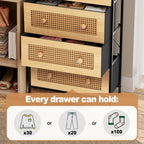 6-drawer Chest Vertical Dresser Storage Tower by Crestlive Products