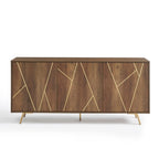 Buffets et buffets en bois de 63 po de largeur