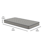 Matelas hybride à ressorts et plateau moyen