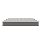 Matelas hybride à ressorts et plateau moyen