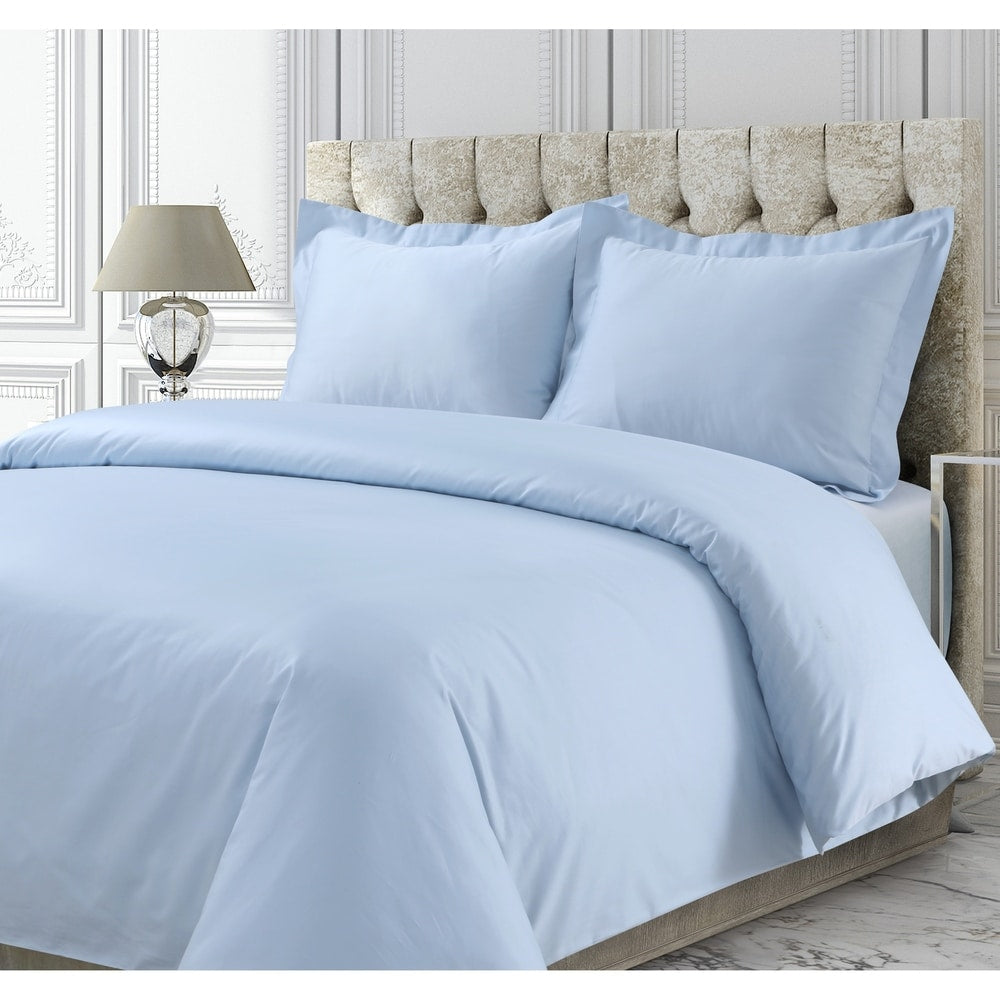 750 Thread Count Cotton Sateen Oversized Duvet Cover Set