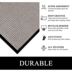 A1HC New Durable and Versatile Polypropylene Rubber Door Mat All Weather Inside Outside Door Mat